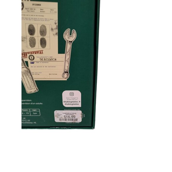 Talking Tables Murder Mystery Game: On The Night Train Family Fun Entertainment - Picture 4 of 11